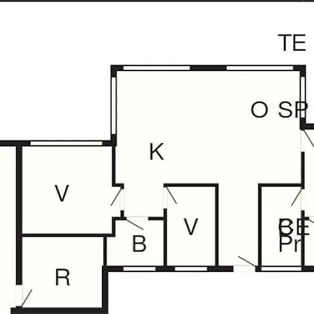 Holiday home 6 Person In L Kken